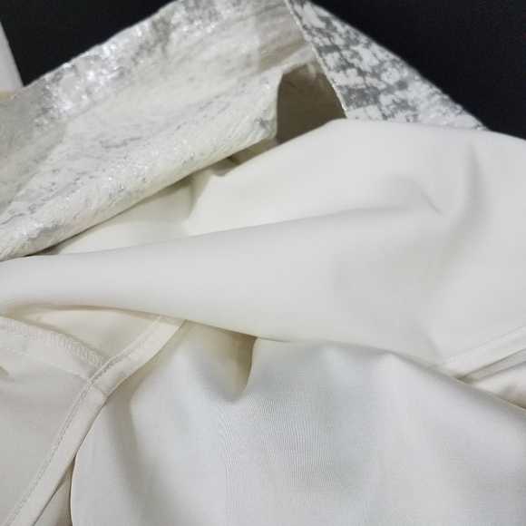 Erin Fetherston Silver Bow Back Dress 2 - Picture 8 of 16